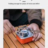 ⁦موقد غاز صغير للتخييم القابل للطي⁩ - الصورة ⁦9⁩
