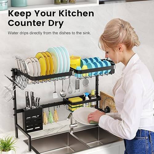 منظم الأواني والمطبخ القابل للتعديل